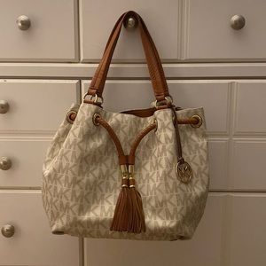 Michael Kors off white bag